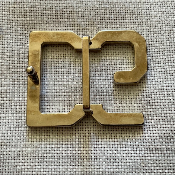 Dolce & Gabbana Black Leather Silver Metal Logo Buckle Belt size 85 cm/34 in main image 6